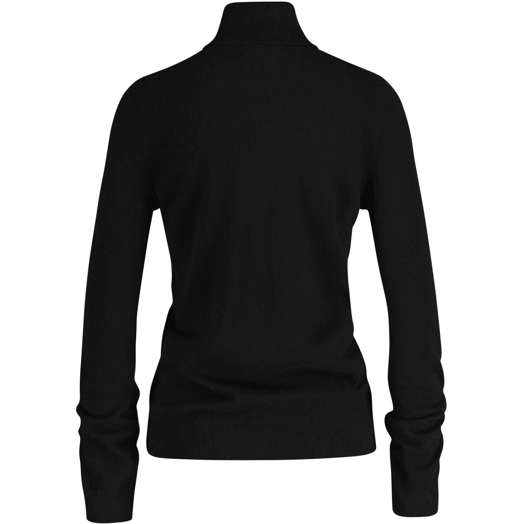 Gant EXTRAFINE LAMBSWOOL ROLLNECK BLACK
