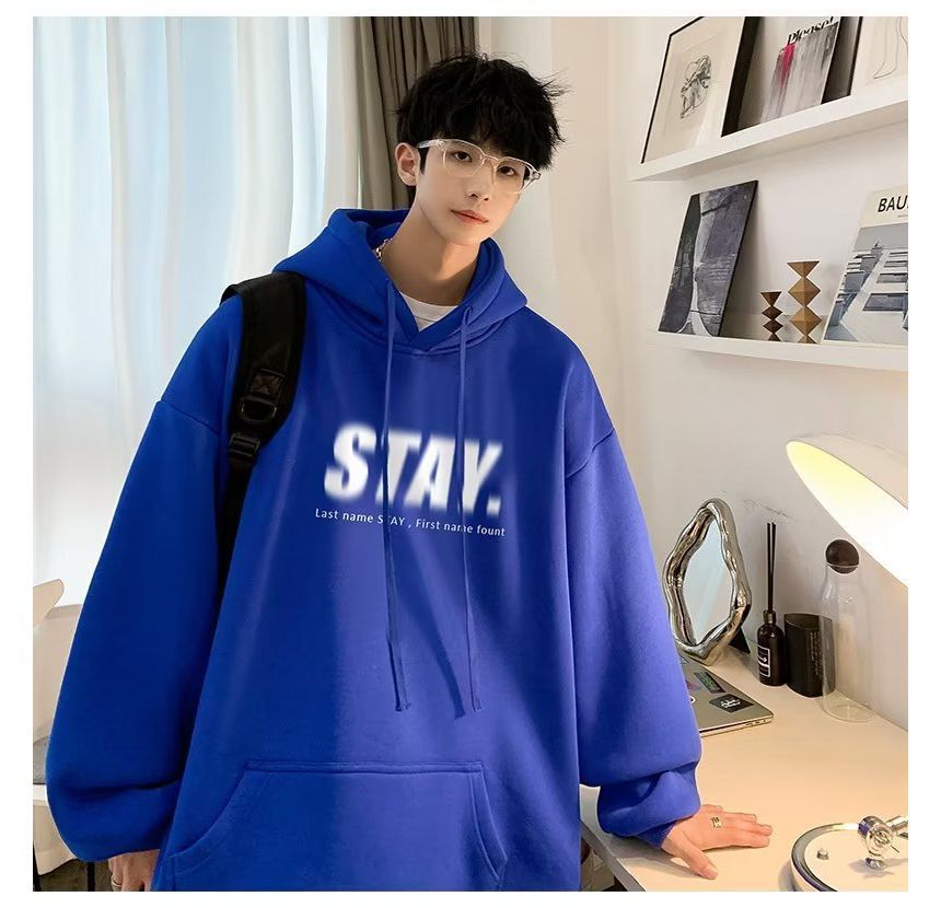 Wewewow - Oversized hoodie met letters