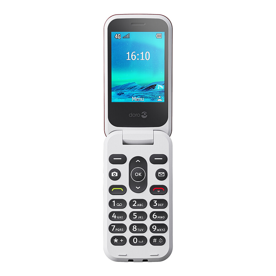 DORO 2880 SC (Rouge/Blanc) - 4G
