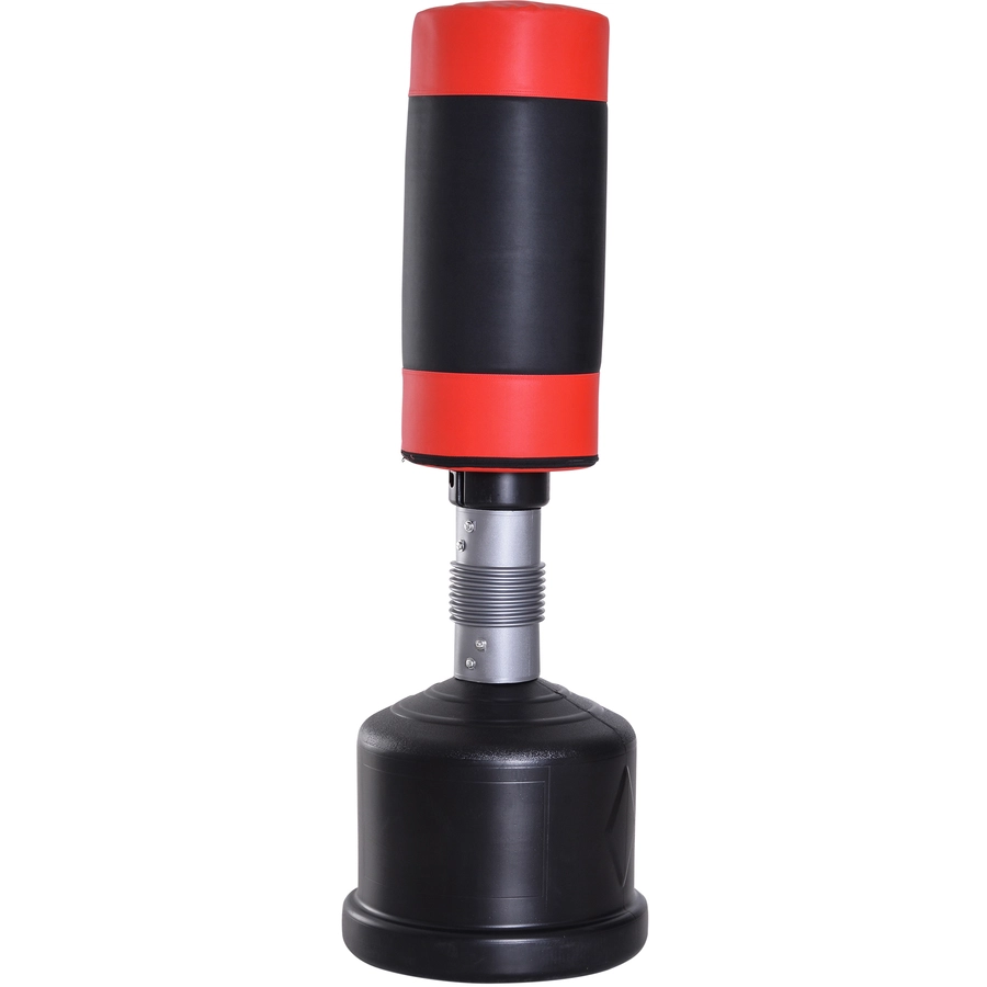 HOMCOM Standboxsack für Box Training schwarz, rot