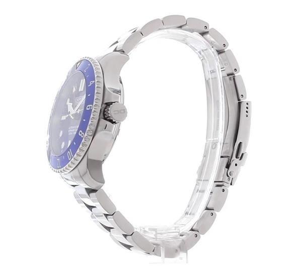 Depth Charge Stainless Steel Blue Dial Dive Watch