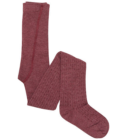 Minymo Strumpfhosen - 2er-Pack - Deko Rose