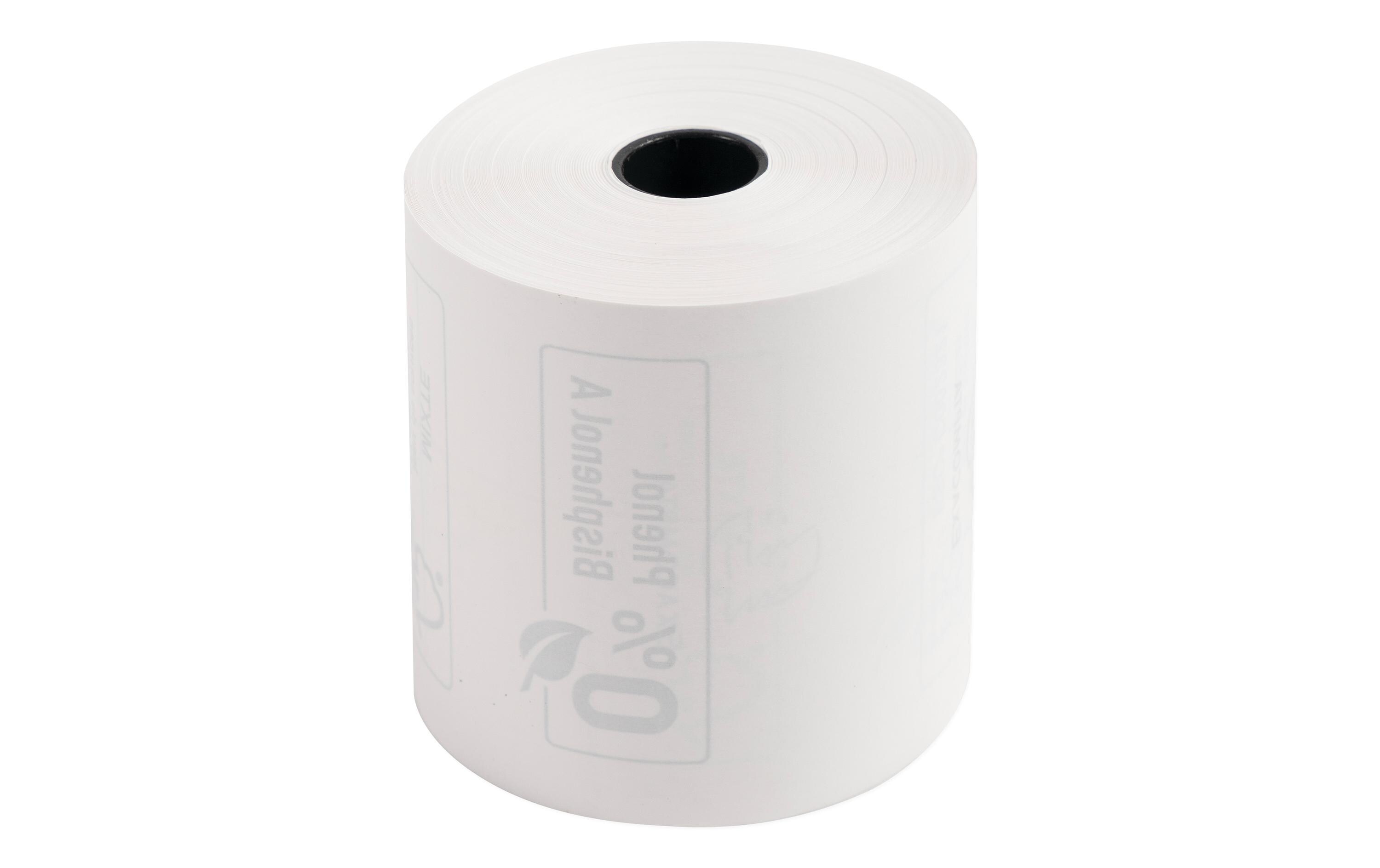 Thermo-Papierrolle 57 x 60 x 12 mm, 44 m, 10 StückAdditionsrollen