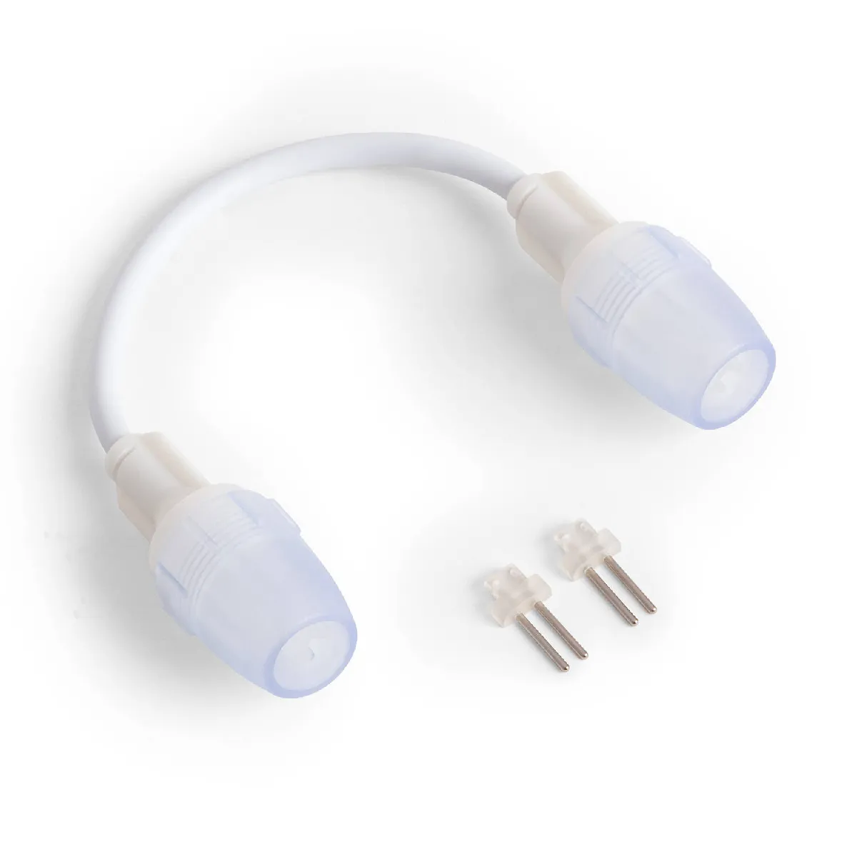 Ledkia Connecteur Double Ruban LED 220V