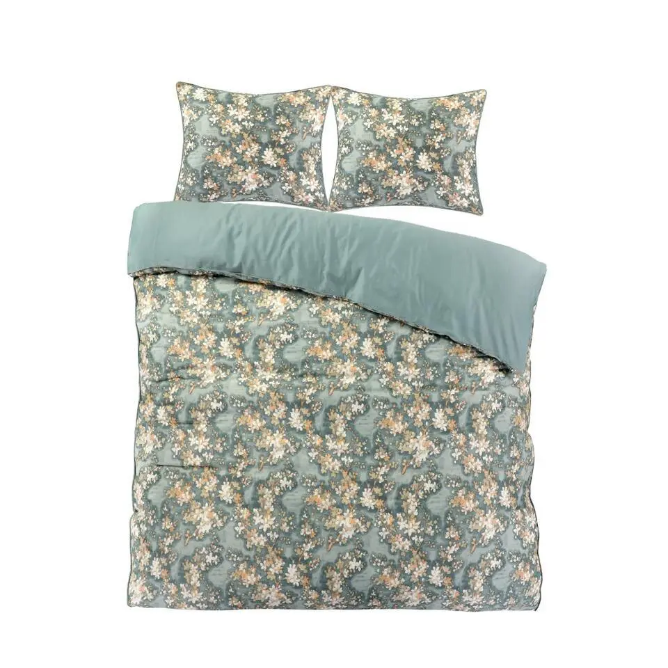 Papillon dekbedovertrek Aurora - 200x200/220 cm - Groen