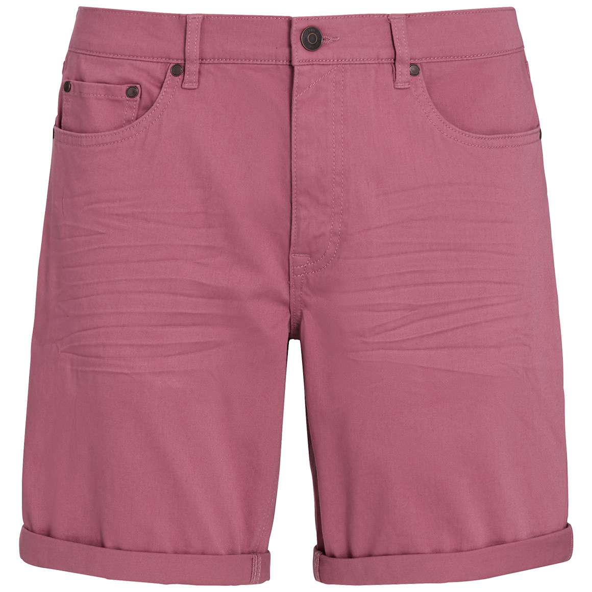 VanVaan Denim Herren Shorts im Five-Pocket-Style dunkelrosa