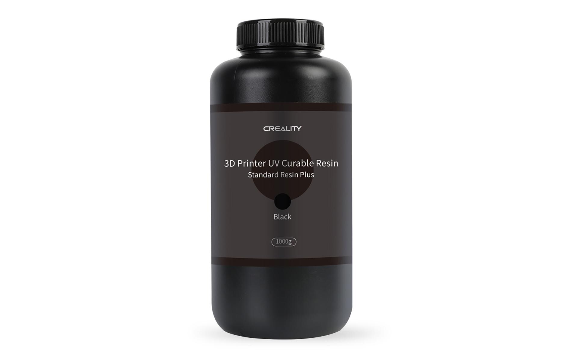 Resin Plus 1 kg, SchwarzUV Resin für DLP / SLA 3D Drucker