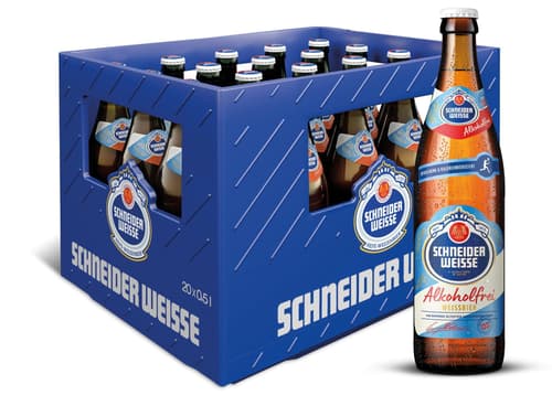 Schneider Weisse Alkoholfrei 20 x 0,5l (MEHRWEG)
