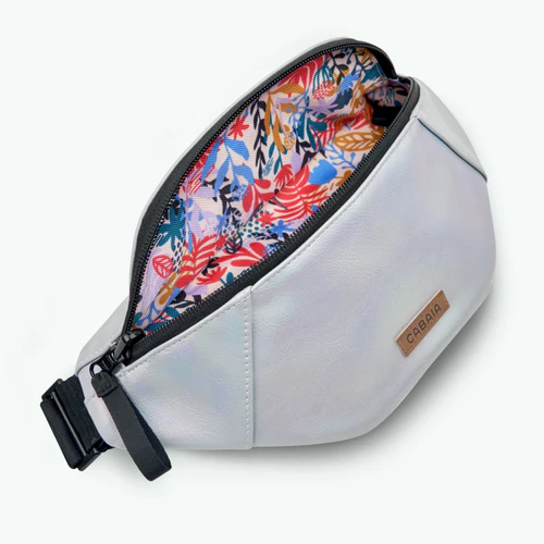 Sac Banane Medium Rennes argenté