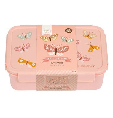 A Little Lovely Company Bento Matboks, Sommerfugl