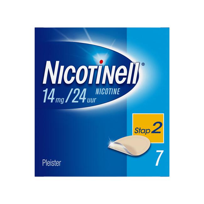Nicotinell Pleisters 14 mg Stoppen met Roken 7 stuks