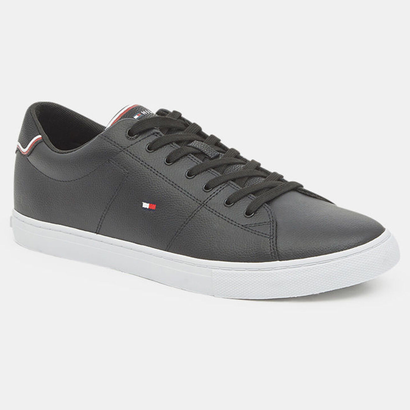 Tommy Hilfiger Baskets en Cuir Essential noires