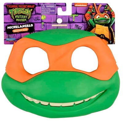 Turtles Maske Mutant Mayhem Michelangelo