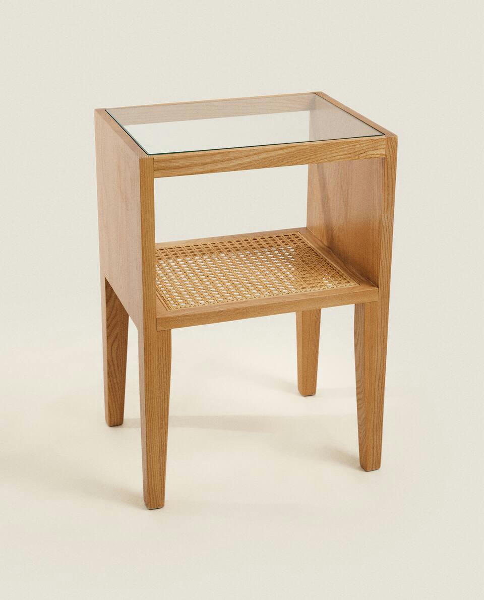 MESA DE CABECEIRA DE MADEIRA