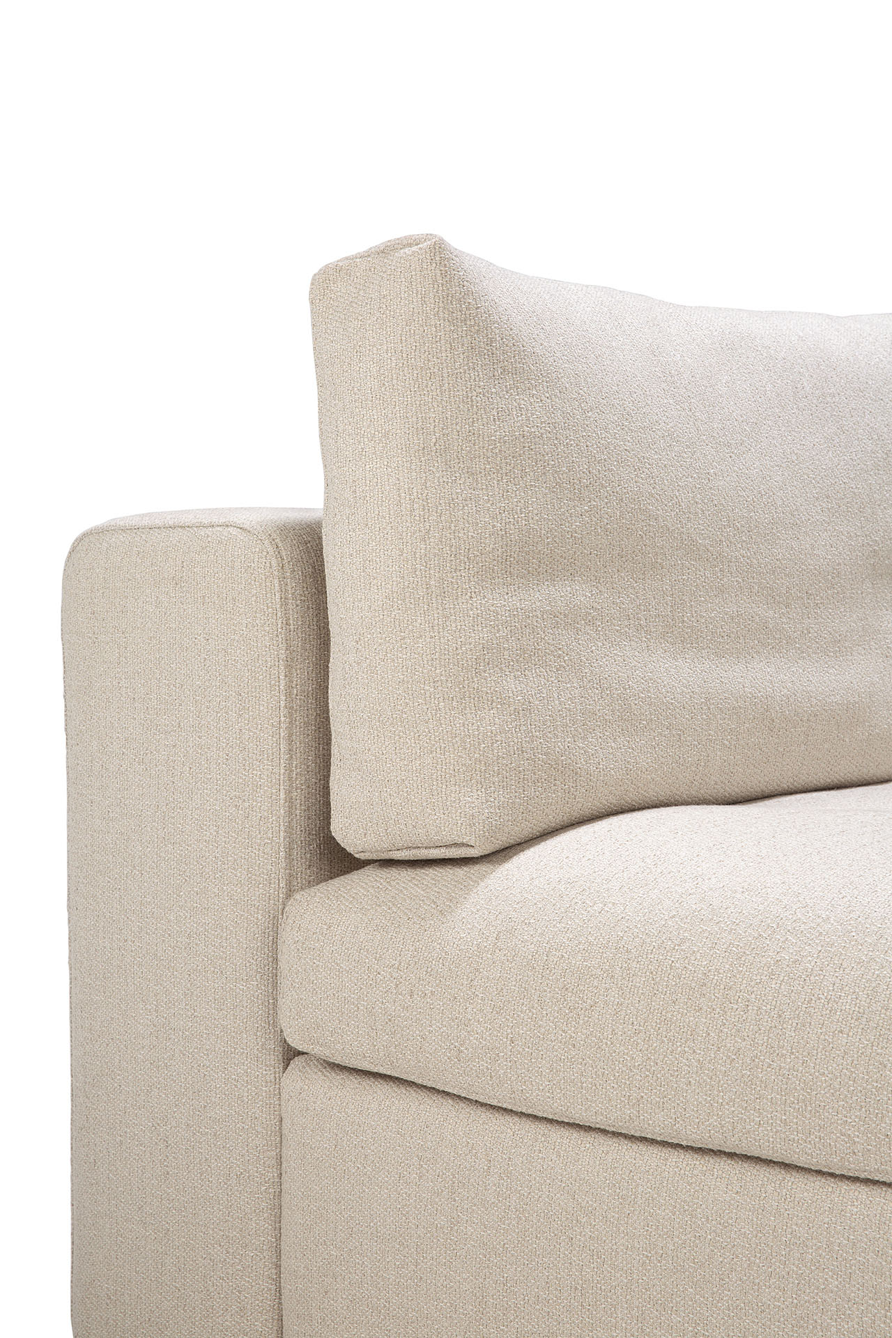 Mellow sofa - corner - off white