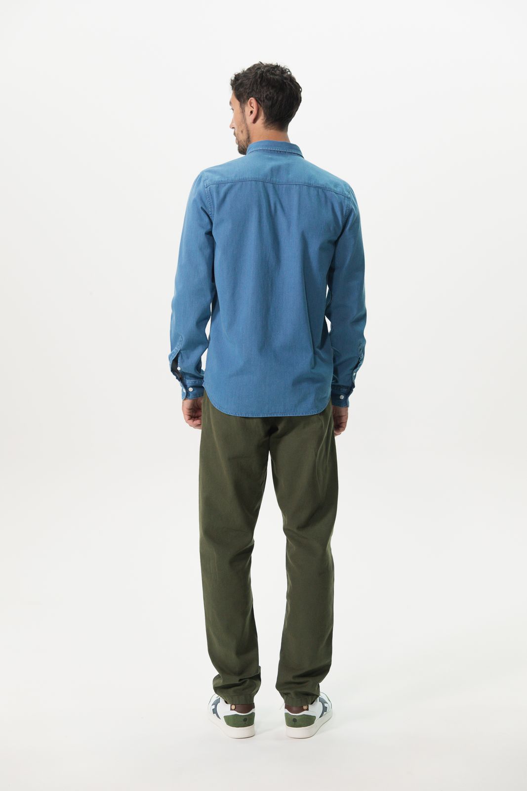 Denim overhemd