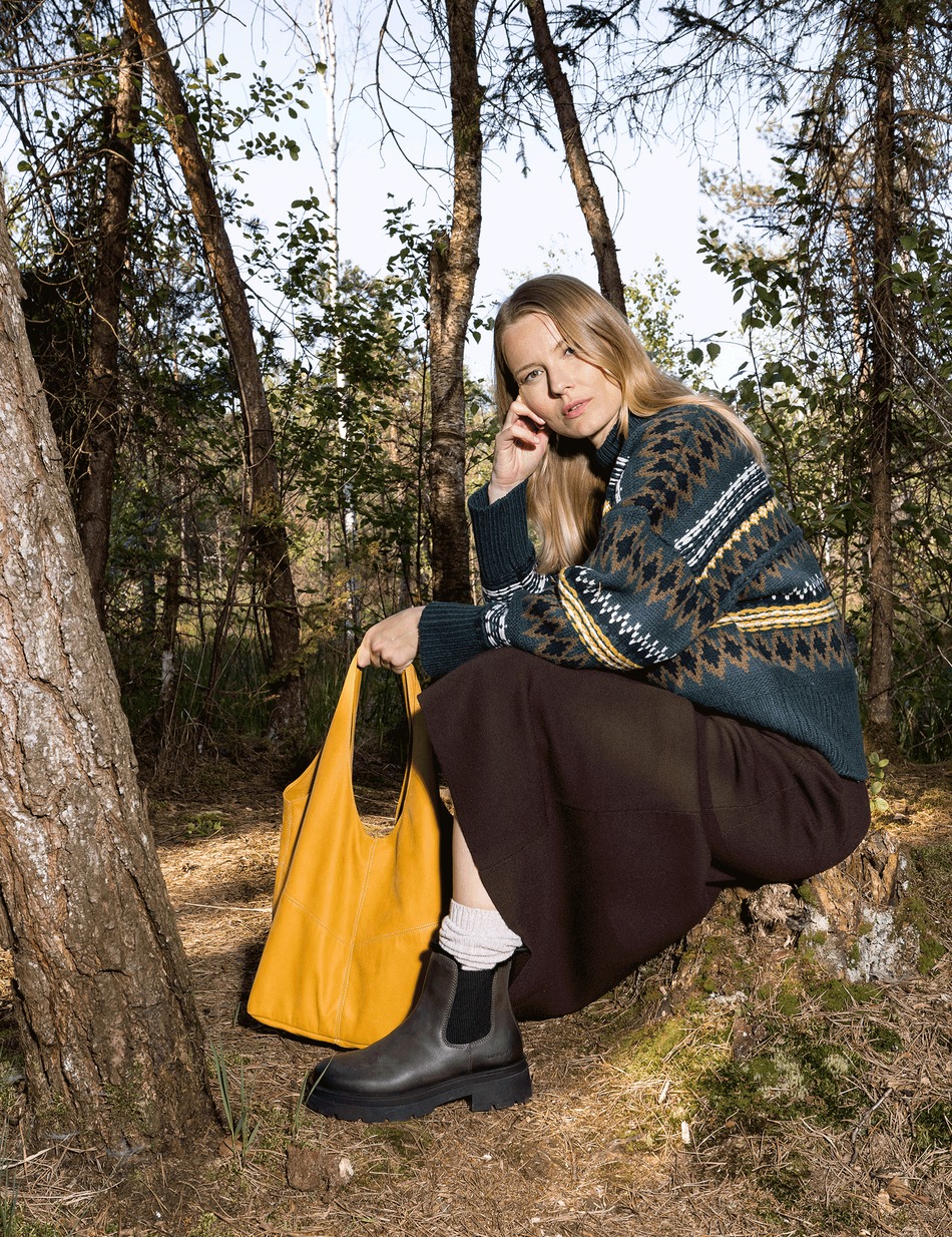 Glattleder Chelsea Boot