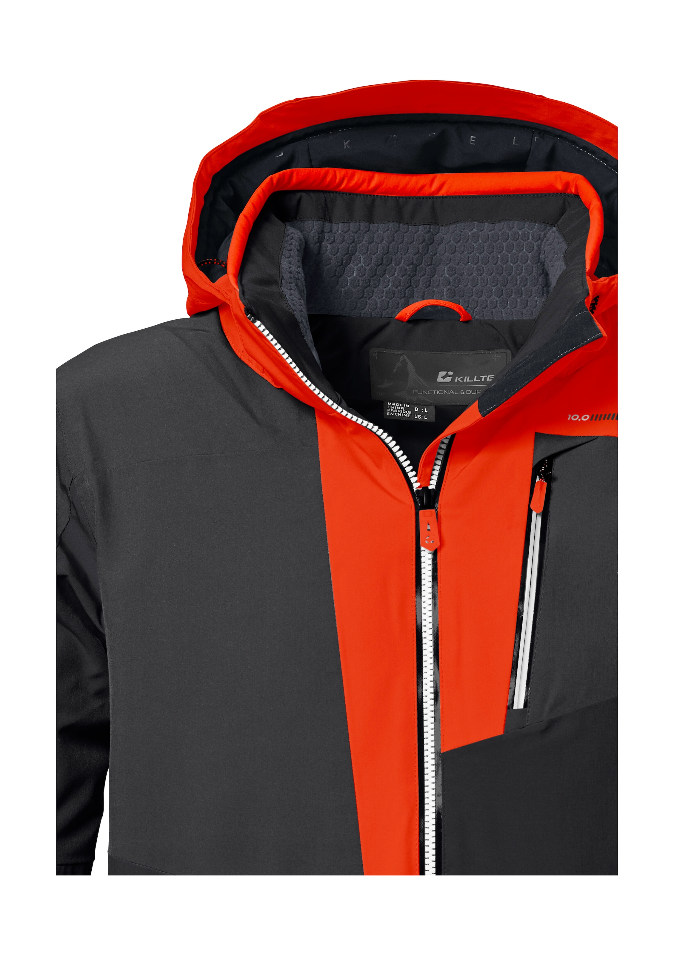 Killtec Skijacke »KSW 76 MN SKI JCKT« Herren Funktionsjacke: wasserdicht, atmungsaktiv, 4-Wege-Stretch