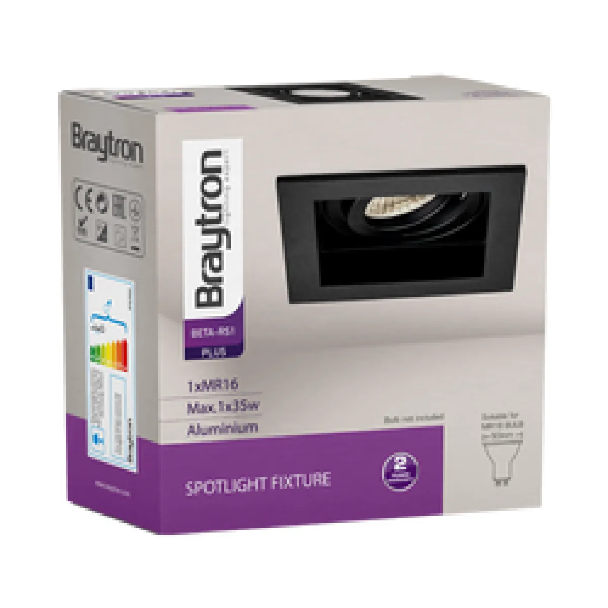 BRAYTRON Lot Supports Spots Noir