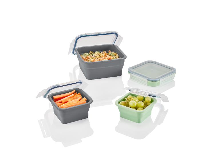 Opvouwbare vershoudbakjes of lunchbox