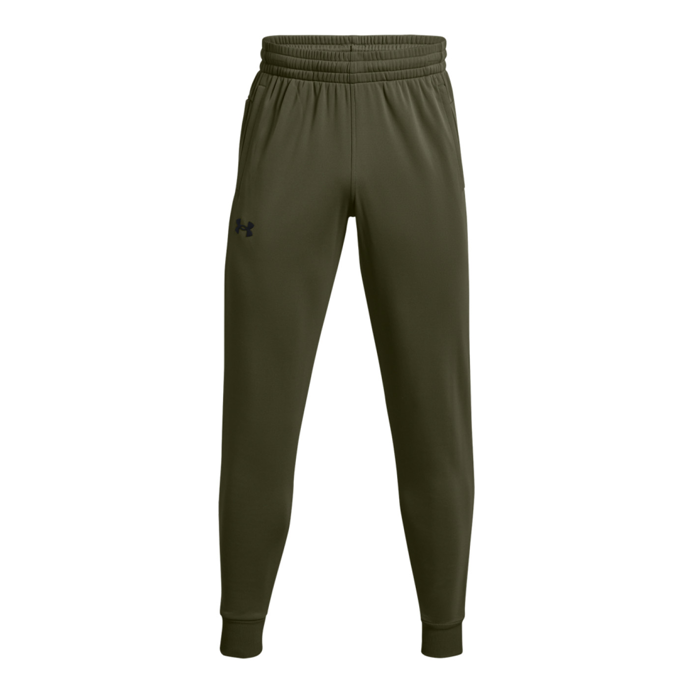 Under Armour Fleece Trainingspak Hooded Olijfgroen Zwart
