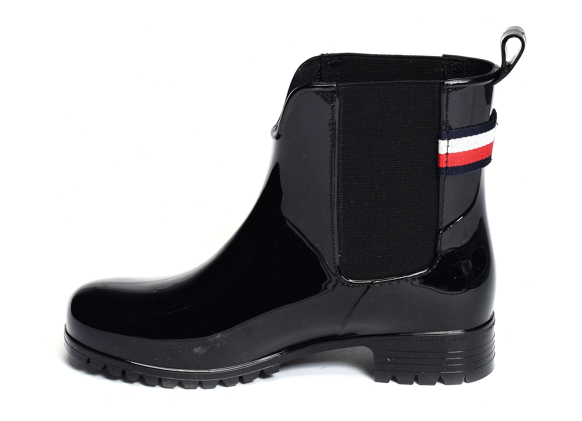 Ankle rainboot with metal detail 6777 noir