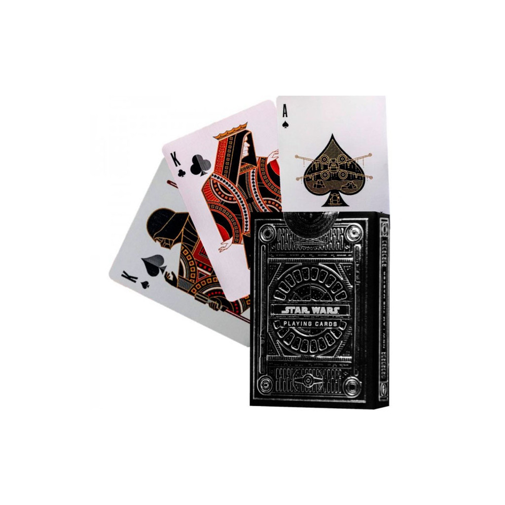 Cartes Bicycle Theory 11 - Star Wars Silver Dark
