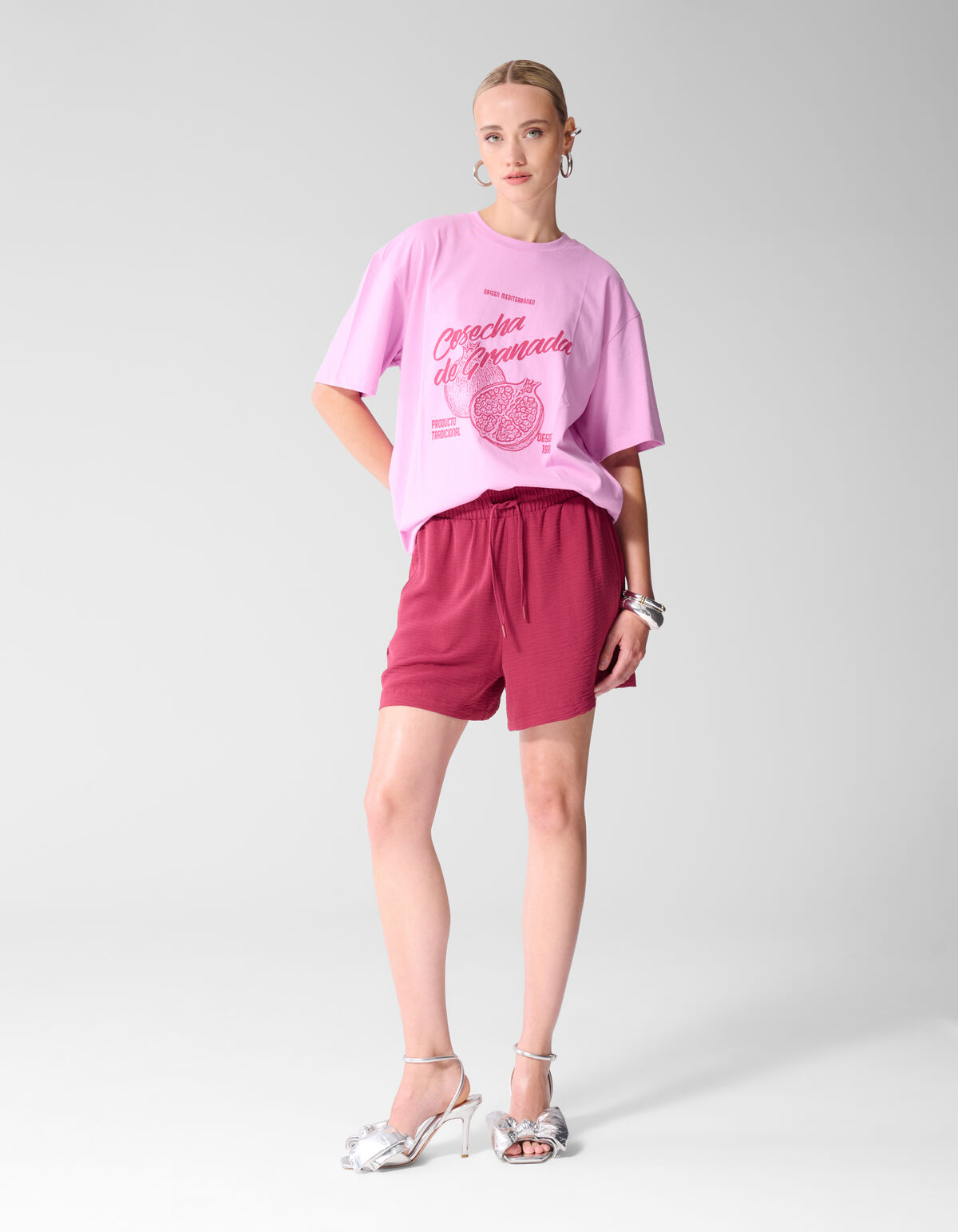 Twist Short Roze