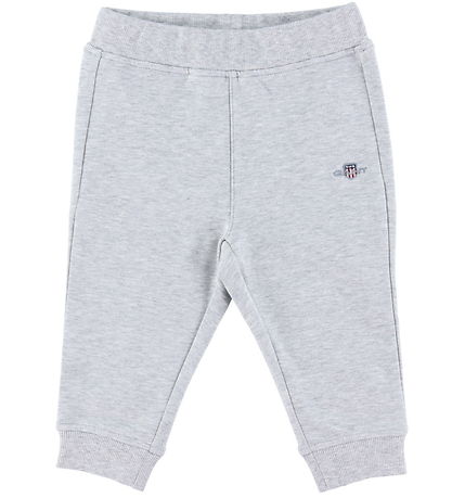 GANT Jogginghosen - Shield - Light Grey Melange