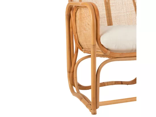 Fauteuil Design en Rotin 