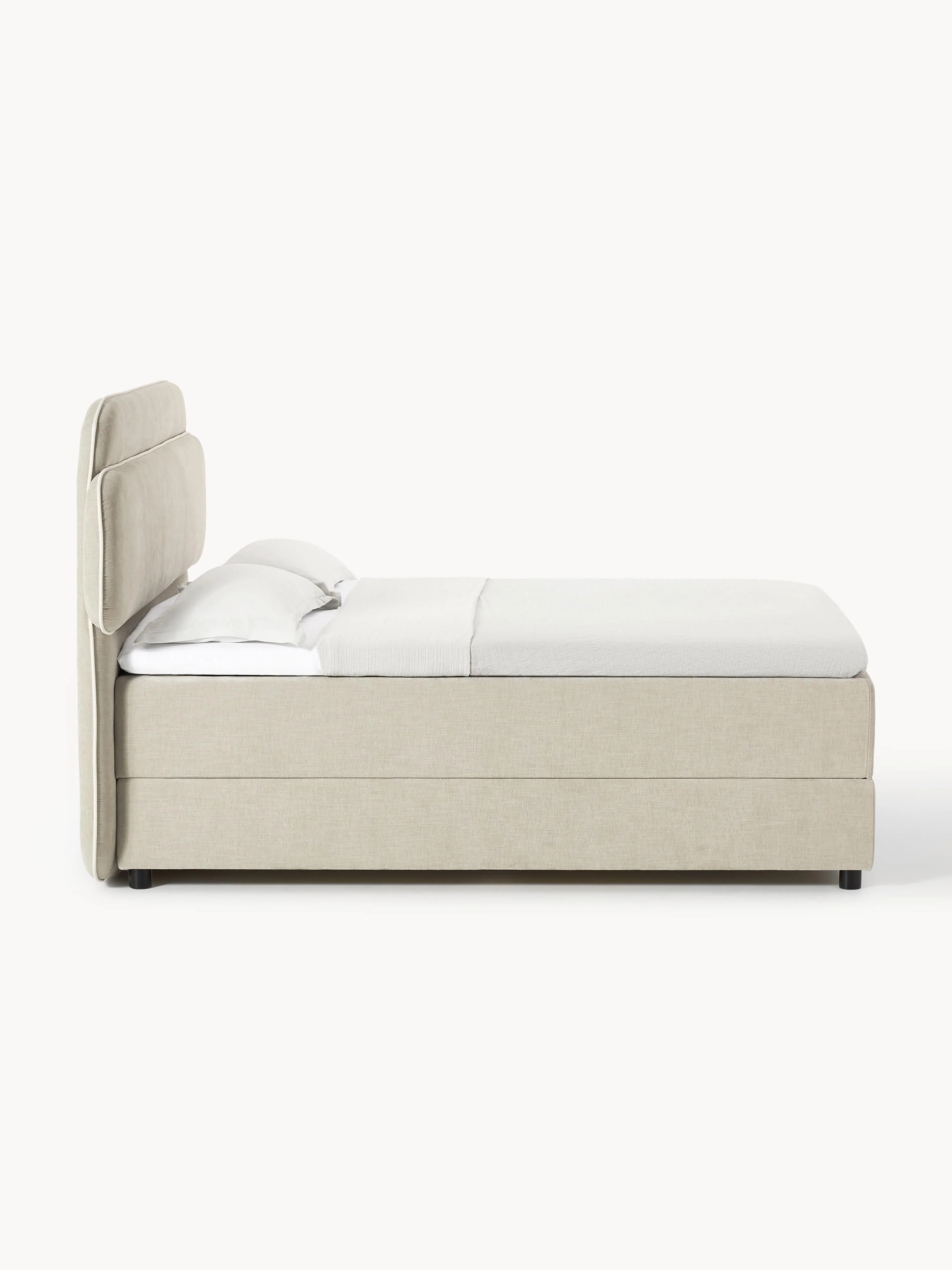 Boxspringbed Enrica met opbergruimte