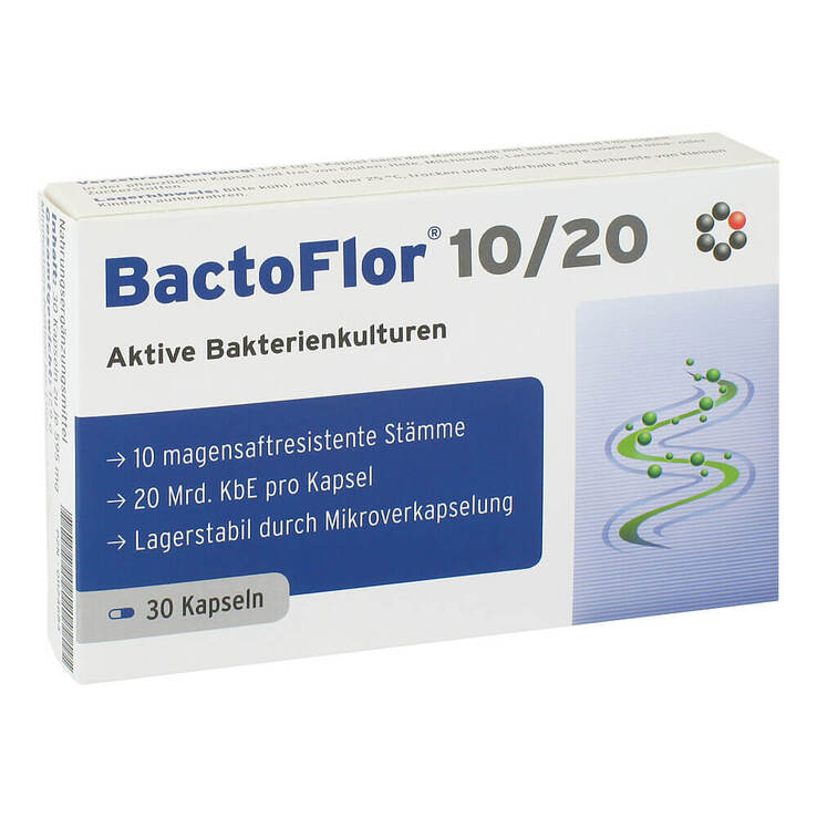 Bactoflor 10 / 20 Kapseln, 30 St