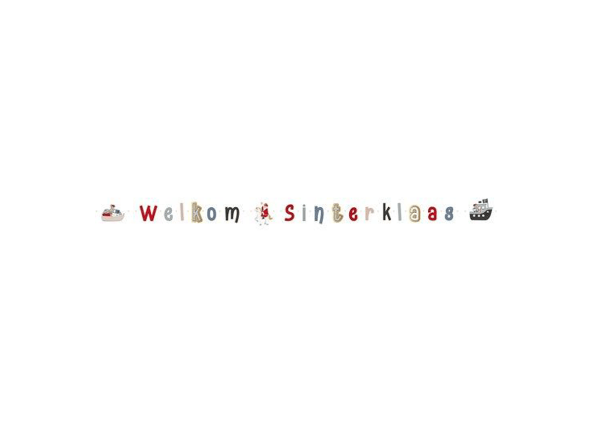 Sinterklaas Letterslinger 2,85m