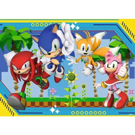 Ravensburger XXL Puzzle - Nichts kann Sonic aufhalten, 100 Teile