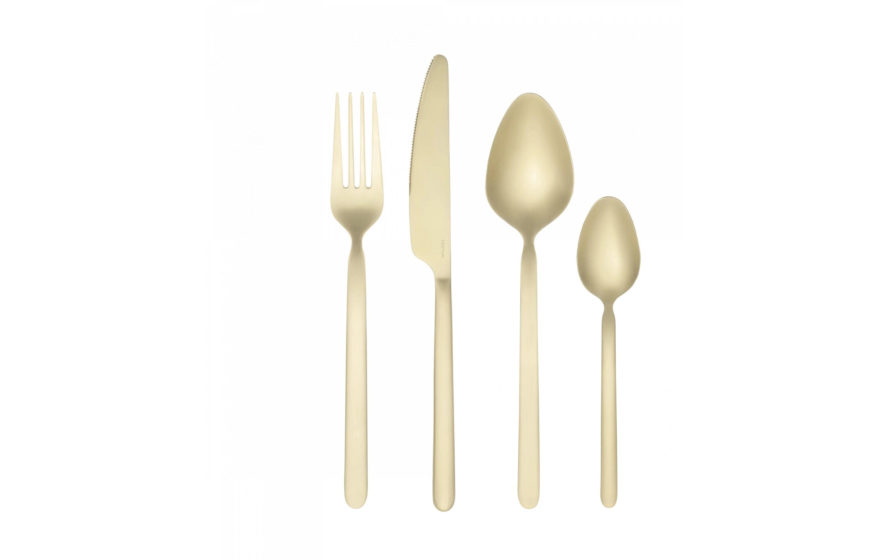 Besteck-Set Stella 16 Stück, Champagner<br>16-teiliges Besteck-Set