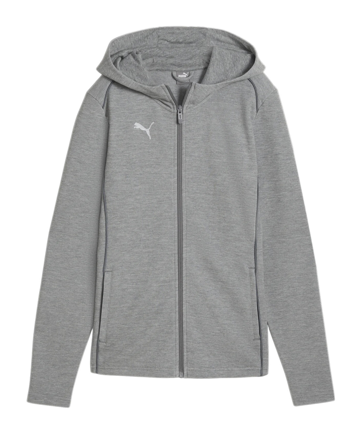 PUMA teamFINAL Casuals Kapuzenjacke Damen Grau F33