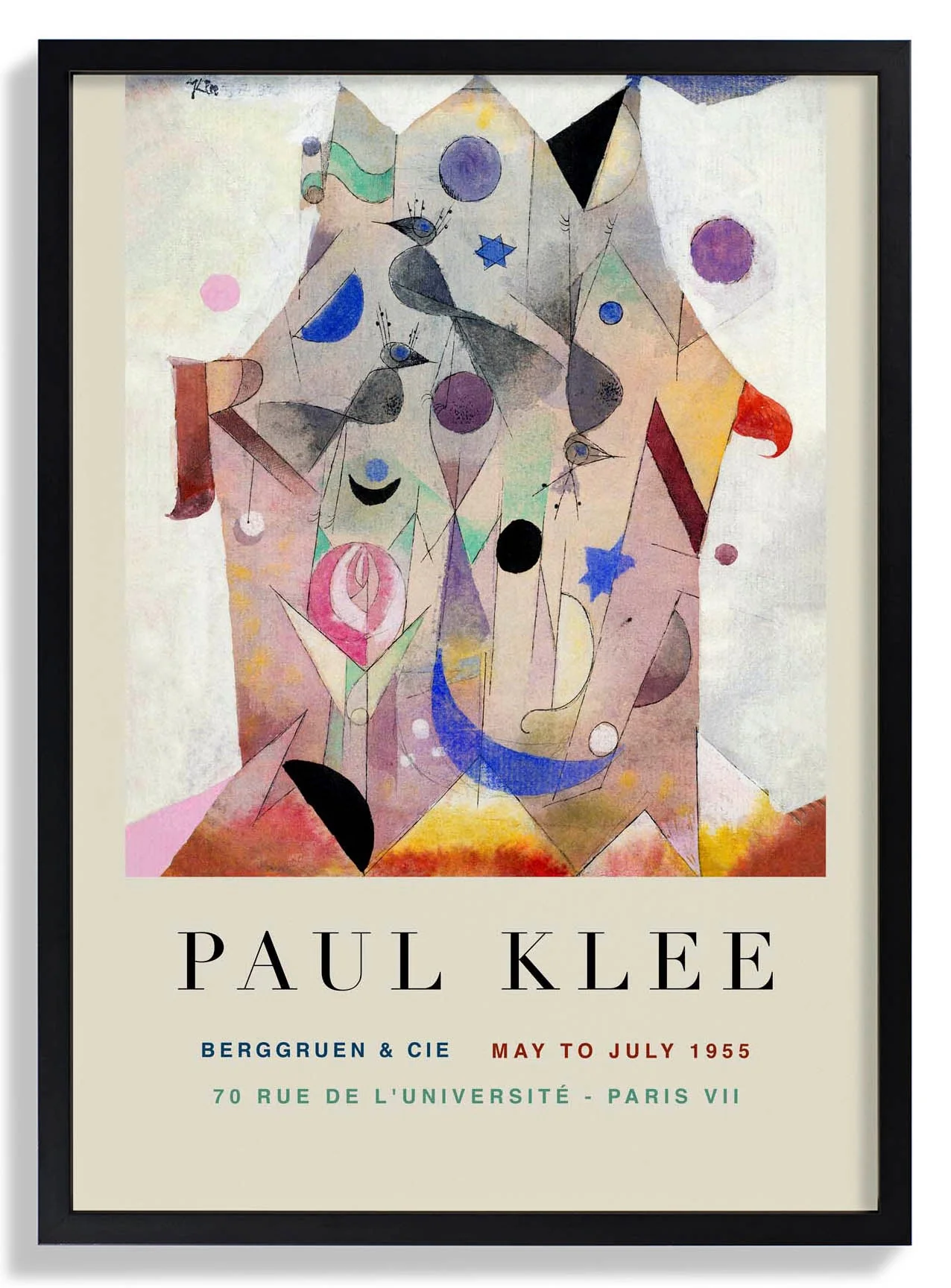 Paul Klee Persische Nachtigallen Kunstausstellung