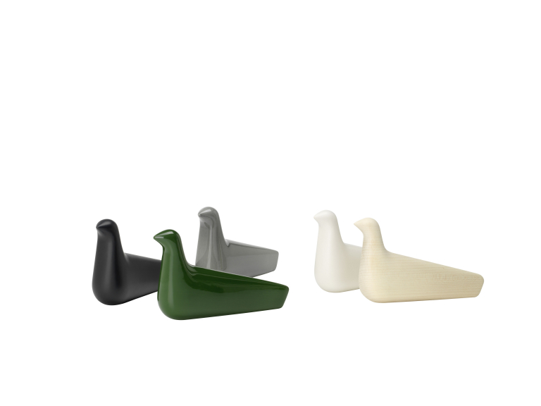 Vitra L'oiseau keramiek decoratie ivoor mat