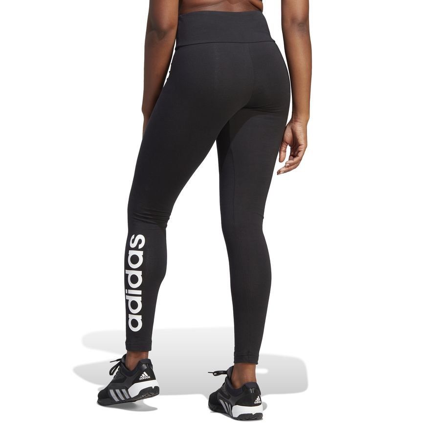 adidas Leggings Essentials High Waisted - Noir/Blanc Femme