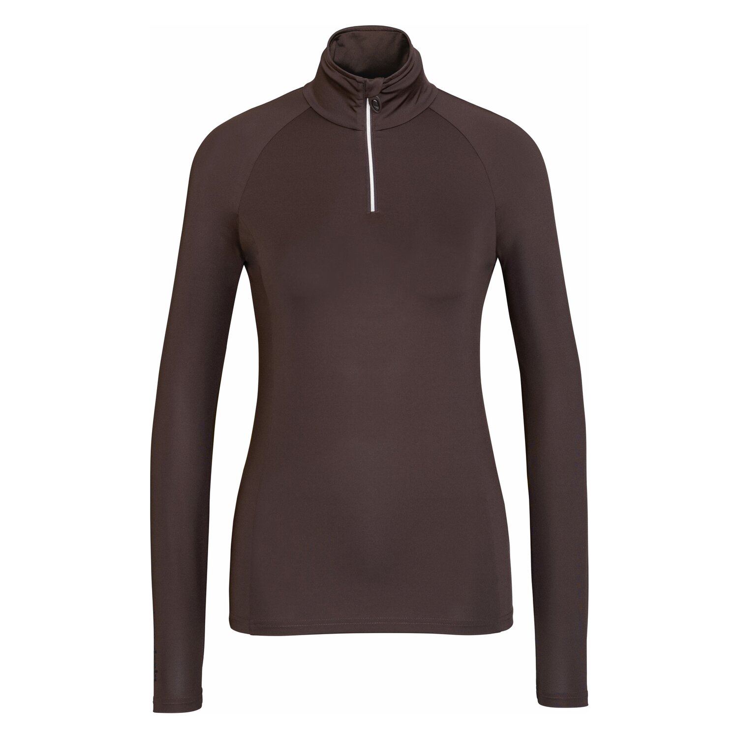 black forest Funktionsshirt mit Rückenprint  - chocolate
