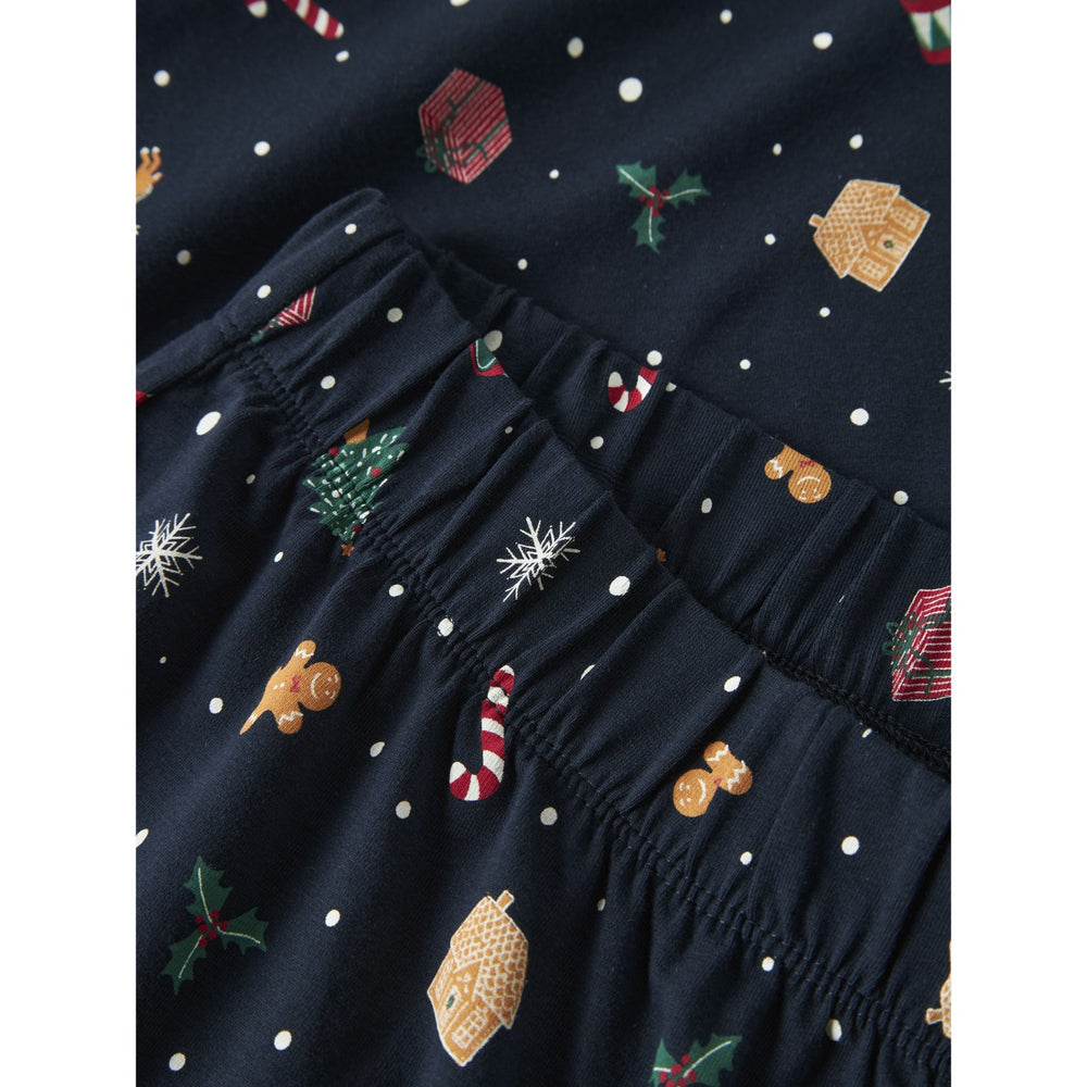 Køb Name It Jule Nattøj sæt Voksen Navy Blazer Xmas AOP