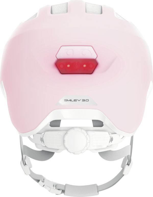 Abus Smiley 3.0 Ace Led Cykelhjelm, Pure Rose