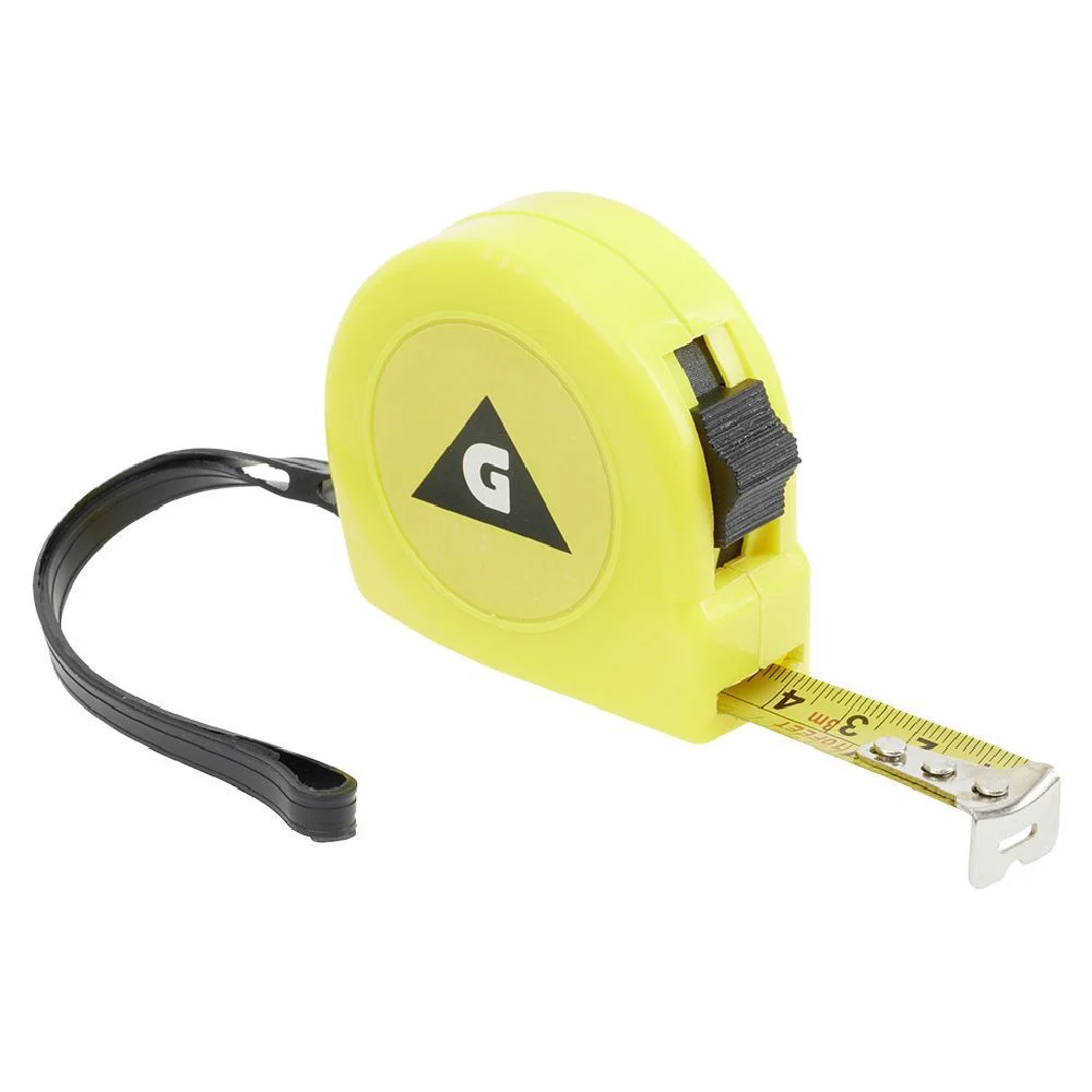 Mètre ruban jaune 3m
