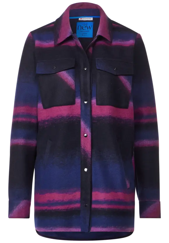 Overshirt Jacke - deep blue