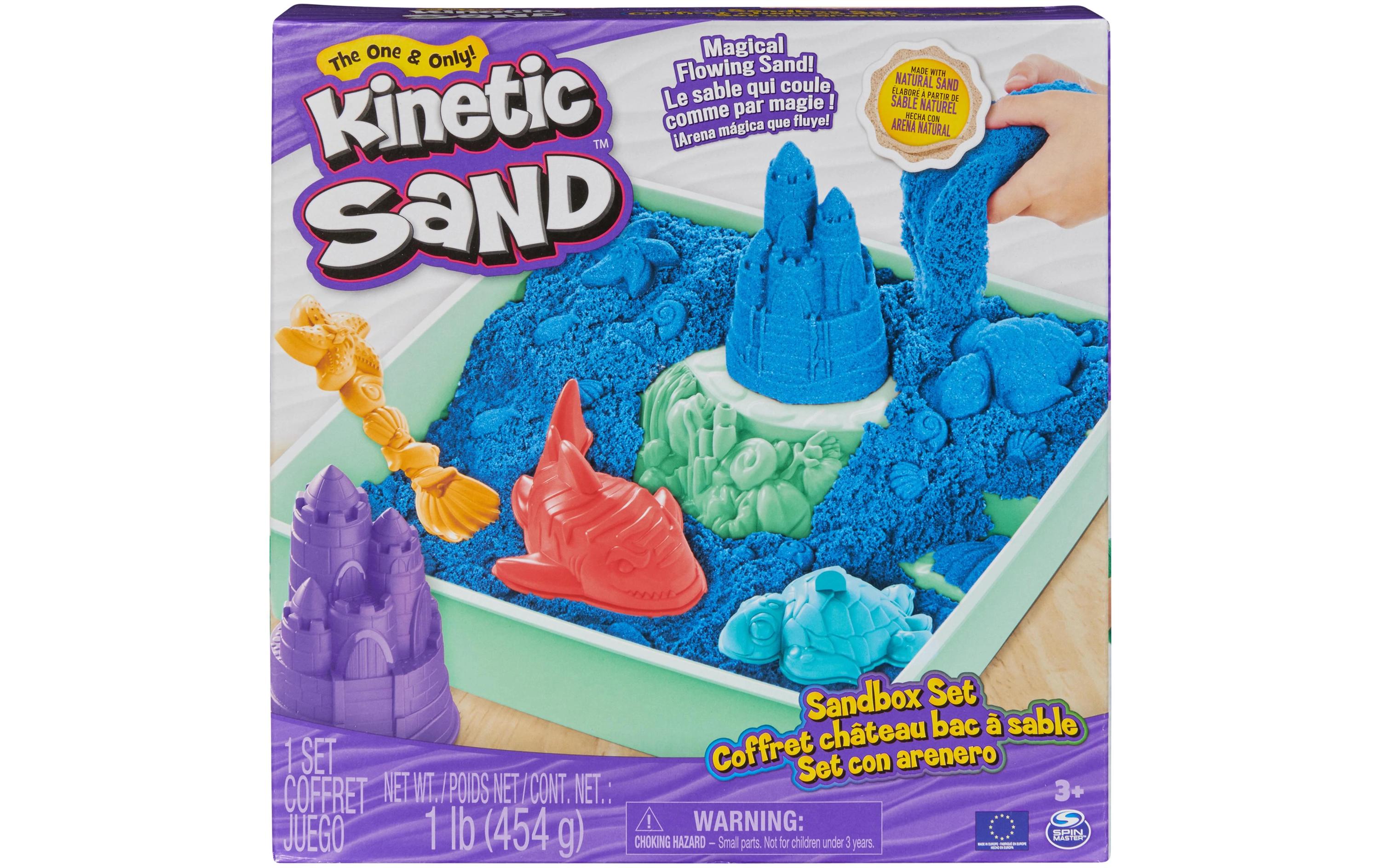 Sand Kinetic Sand Box Blau 454 gSandkasten Spierlse