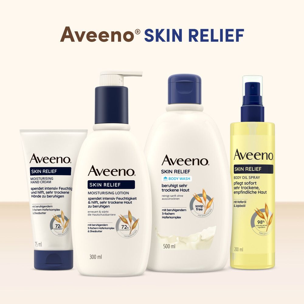 Aveeno® Skin Relief Handcreme mit 3-fachem Haferkomplex für trockene Haut
