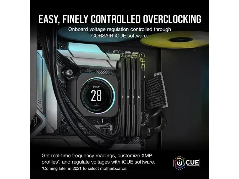 CORSAIR Vengeance - DDR5 - sæt - 32 GB: 2 x 16 GB - DIMM 288-PIN - 6800 MHz / PC5-54400 - CL40 - 1.4 V - sort