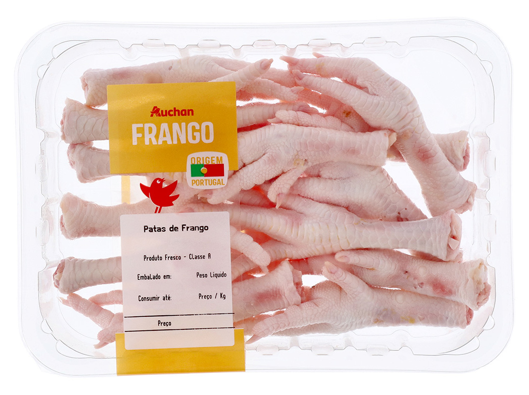 PATAS DE FRANGO LIMPAS AUCHAN KG