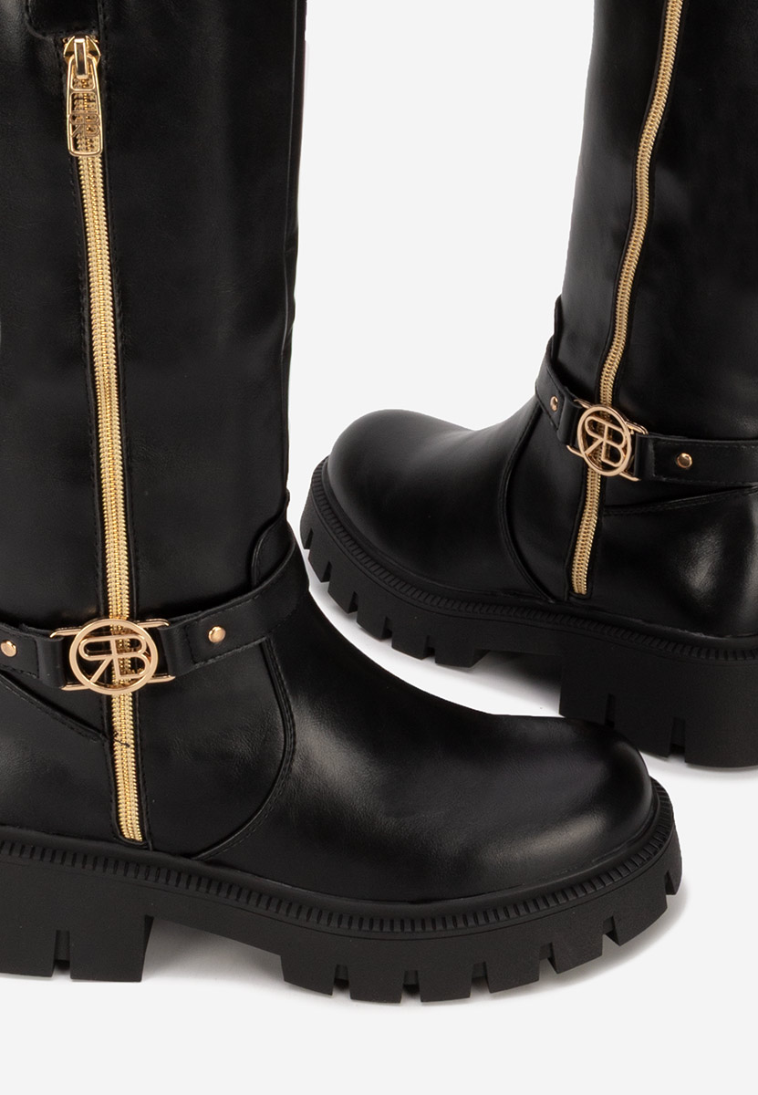 Bottes femme noires Dovira