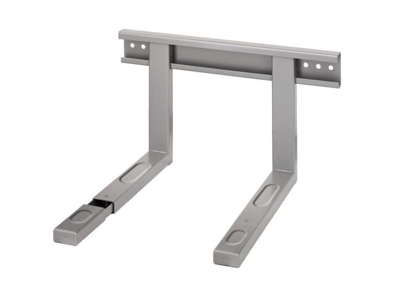 Xavax Mikrowellenhalterung 110931 Silber Universalhalterung für Küchengeräte, silber